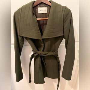Babaton Connor Coat Green